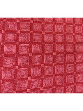 Pink Checkered Cotton Fabric 1/2 yard x 42" Quilting Craft Material Sewing Proje